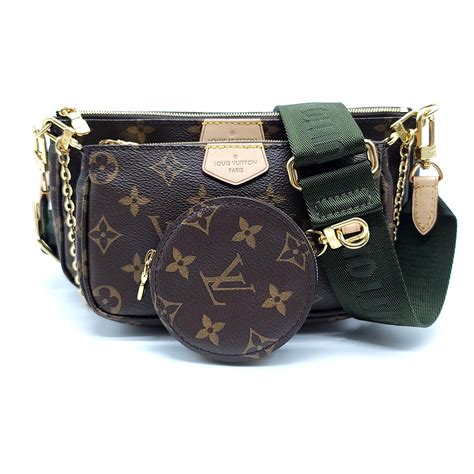 lv khaki|Multi Pochette Accessoires .